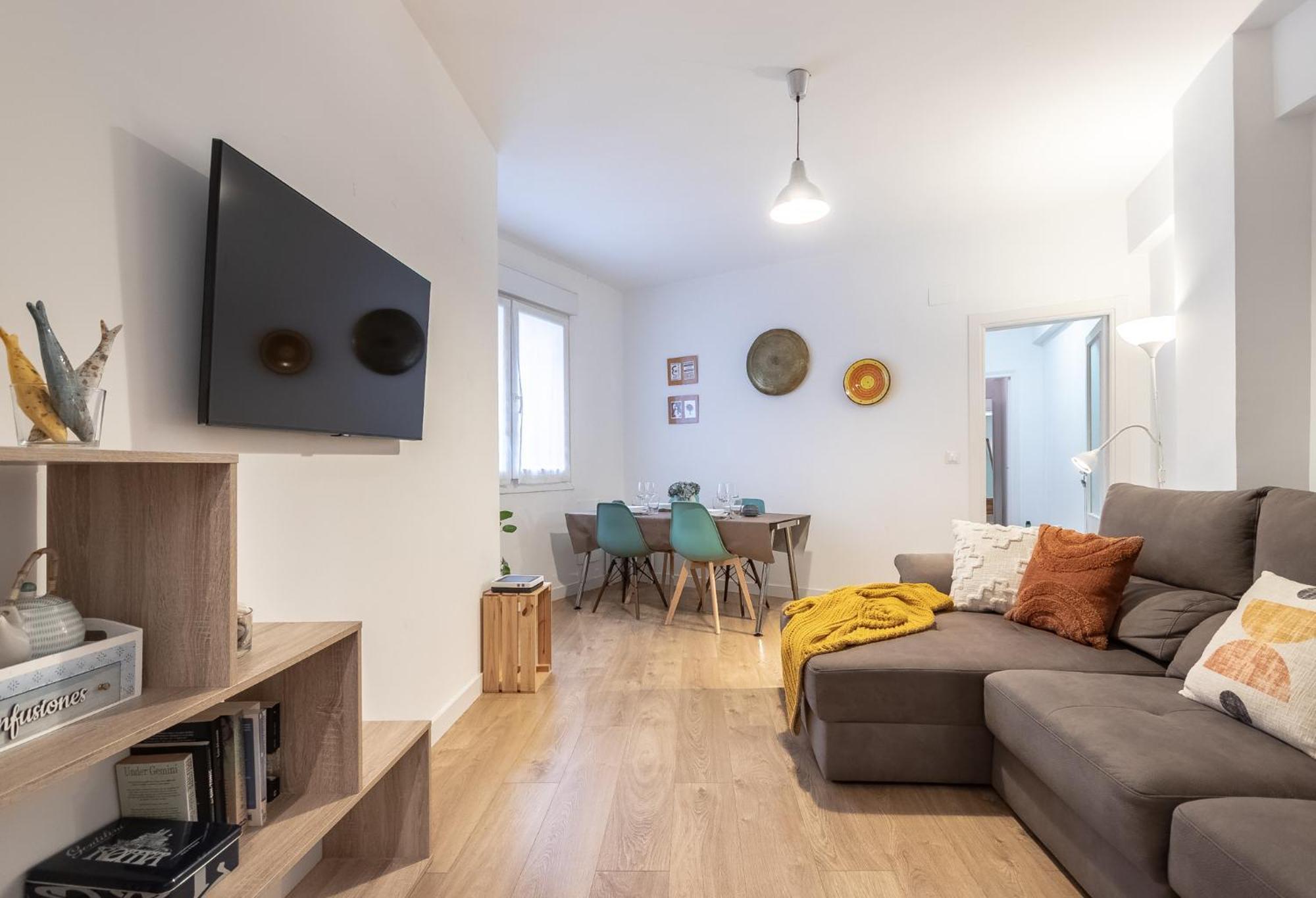 Appartamento Amplio Y Acogedor Junto Al Ayuntamiento Bilbao Esterno foto